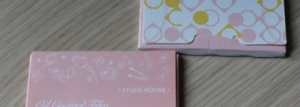 Два одинаковых продукта от двух разных производителей. Oil control film от Missha и от Etude House