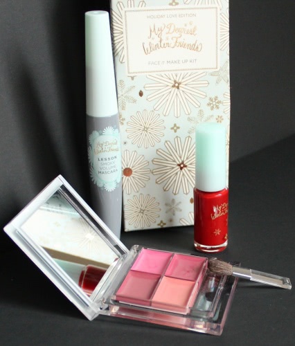 С Рождеством! Рождественский набор TheFaceShop - Holiday Love Edition My Dearest Winter Friends Face it Make Up Kit