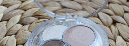 Старики-разбойники - классика для голубых глаз - тени Essence Quattro Eyeshadow №05 To die for и Lumene Blueberry Long-Wear Duo Eyeshadow №3 Sand in the Stream