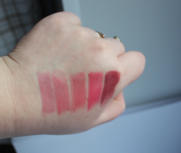 Clarins Rouge Eclat Satin Finish Age-Defying Lipstick в оттенках 01,02,03,04,06