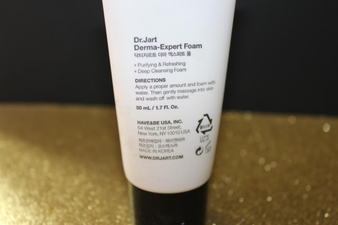 Пенка для умывания Dr. Jart+ Derma-Expert Foam Purifying & Refreshing Deep Cleansing Foam