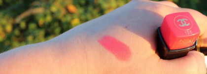 Моя маленькая весна осенью с помадой Chanel Rouge Allure Luminous Intense Lip Colour Melodieuse №136
