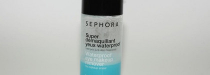 Моя любимая жидкость для демакияжа Sephora Waterproof eye makeup remover. The makeup eraser