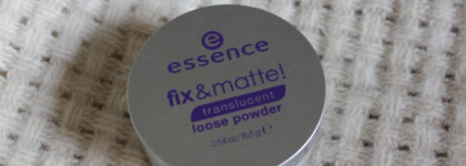 Essence Fix&matte! Translucent Loose powder