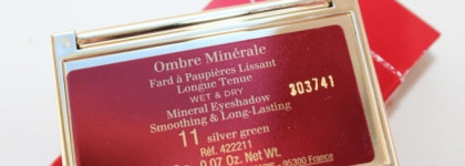 Моно тени Clarins - Clarins Ombre Mineral Eyeshadow Smoothing & Long-Lasting в оттенках №№ 11 Silver Green, 13 Dark Chocolate, 17 Smoky plum