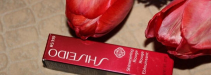 Shiseido Shimmering Rouge RS310 Brocade. Холодная шиммерная слива