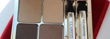 Палетка Clarins Ombre Minerale 4 Couleurs Wet&Dry Eye Quartet Mineral Palette Long-Lasting №13 Skin Tones