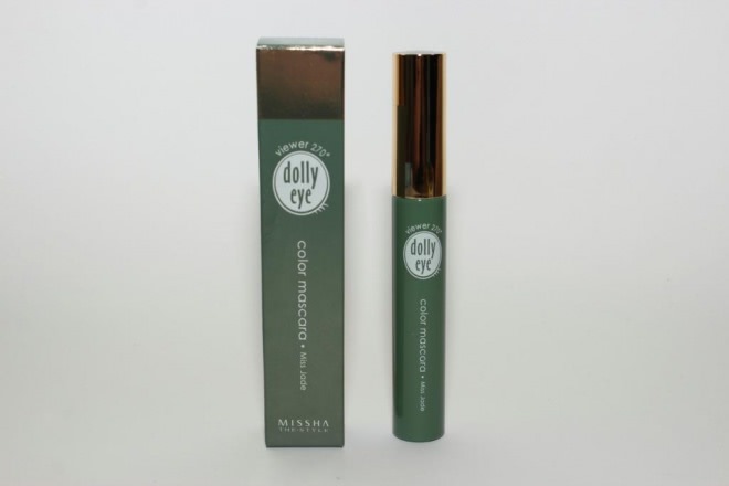 Тушь Missha The Style Dolly Eye Color Mascara Miss Jade Viewer 270