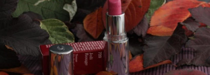 Clarins Joli Rouge №709 Parisian Pink Long-Wearing Moisturizing Lipstick