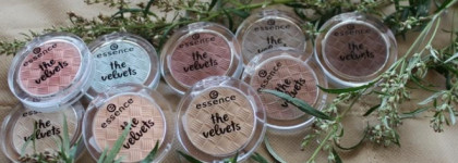Essence The velvets. Velvety-soft&longlasting eyeshadow.  Акварельный макияж на каждый день
