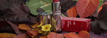 Clarins Joli Rouge №736 Pink Camellia Long-Wearing Moisturizing Lipstick