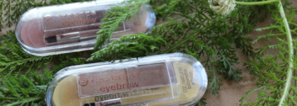 Essence Eyebrow Stylist set Набор для бровей компактный в двух оттенках №01 Natural brunette style и №02 Natural blonde style