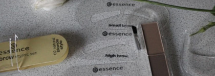 Essence Eyebrow Stylist set Набор для бровей компактный в двух оттенках №01 Natural brunette style и №02 Natural blonde style