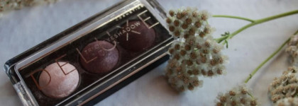 Catrice Deluxe Trio Eyeshadow Тени для век трио в оттенке №030 Rose Vintouch - необычные фиолетовые