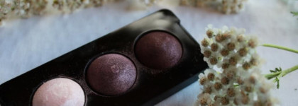 Catrice Deluxe Trio Eyeshadow Тени для век трио в оттенке №030 Rose Vintouch - необычные фиолетовые