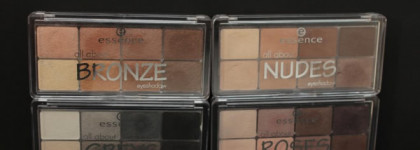 Мини-гид по палеткам Essense All about (без макияжа)