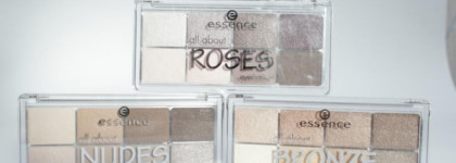Мини-гид по палеткам Essense All about (без макияжа)