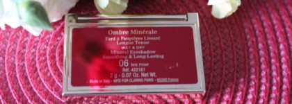 Моно тени Clarins - Clarins Ombre Mineral Eyeshadow Smoothing & Long-Lasting в оттенке №06 Tea Rose