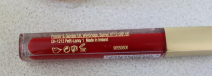 Печаль и расстройство с блеском Max Factor Color Elixir Gloss № 30 Captivating Ruby