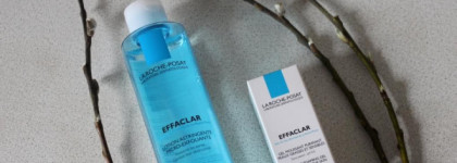 La Roche-Posay Effaclar - Astringent lotion micro-exfoliant и Purifying foaming gel for oily sensitive skin