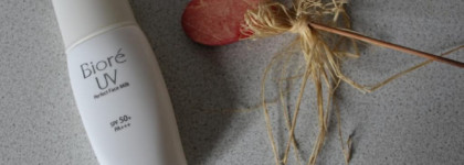 Kao Biore UV Perfect Face Milk Sunscreen Lotion Spf50+ PA+++ Sebum-Absorbing. Пожалуй - лучший мой санскрин