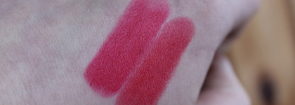 Max Factor Colour Elixir Lipstick в оттенке №840 Cherry Kiss и №715 Ruby Tuesday