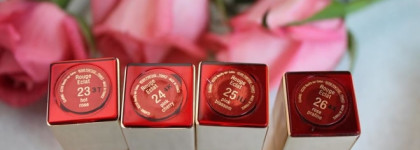 Clarins Rouge Eclat Satin Finish Age-Defying Lipstick в оттенках 23, 24, 25, 26. Английская роза