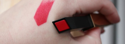 YSL Rouge Pur Couture The Slim Leather-Matte Lipstick в оттенке №21 Rouge Paradoxe
