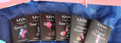Тени для век из адвент-календаря Nyx Sugar Trip 24 Days of Beauty Advent Calendar
