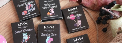 Тени для век из адвент-календаря Nyx Sugar Trip 24 Days of Beauty Advent Calendar