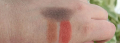 Тени MAC серии Powder Kiss Soft Matte Eye Shadow в оттенках осени So Haute Right Now и What Clout!