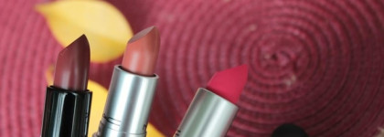 Три помады-сюрприза MAC 307 Fall In Love, 408 Bated Breath, 606 Kinda Sexy