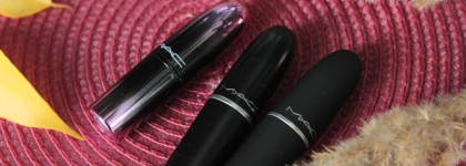 Три помады-сюрприза MAC 307 Fall In Love, 408 Bated Breath, 606 Kinda Sexy