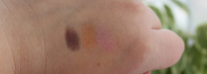 Shiseido Luminizing Satin Eye Color Trio в оттенках OR316 Floracouture и YE406 Tropic