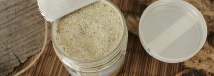 Отличное увлажнение и немножко скраб - маска Kleona Овсянка увлажняющая скраб-маска со сливками и ламинарией