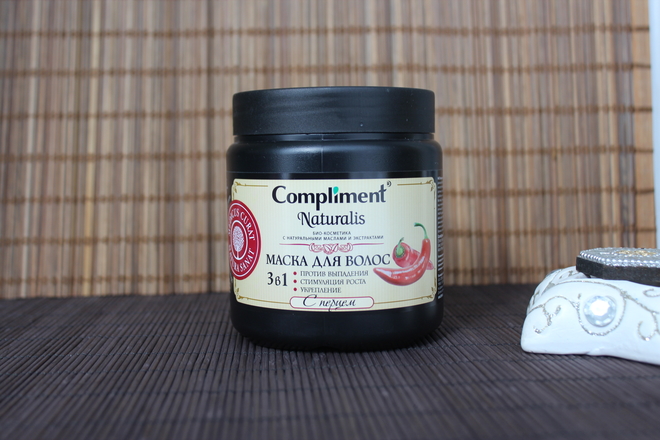 Отращивание волос - боль? Маска для волос Compliment Naturalis с перцем ...