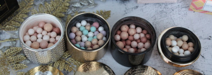 Рождественские метеориты 2021 Guerlain Gold Wish Meteorites Gold Pearls Face Powder