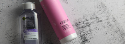 Garnier и Frelia - обзор-сравнение наибюджетнейших демакияжных средств