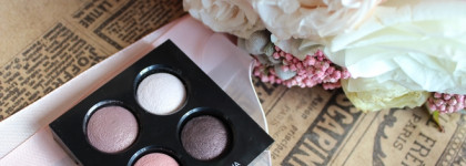 Chanel Les 4 Ombres Multi-Effect Quadra Eyeshadow в оттенке №202 Tisse Camelia - когда хочется нежности и жемчужного сияния