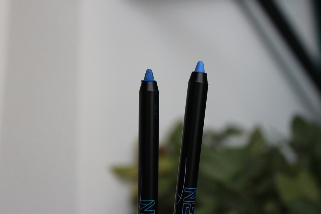 Слева 609 cobalt blue, справа 608 lilac blue