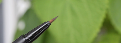 Два коричневых безобразия - подводка Inglot One move liquid eyeliner Chocolate и карандаш для бровей Shik Pro Brow Bar Eyebrow pencil Taupe