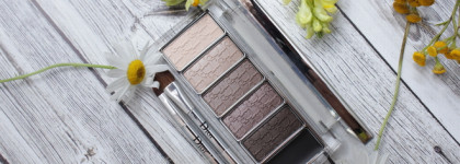 Простая коричневая палетка на каждый день - Dior Eye Reviver Backstage Pros Illuminating Neutrals Eye Palette 001