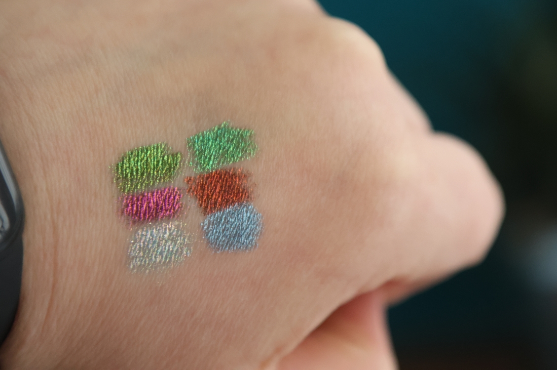 Слева Beauty Bomb 01, 02, 03, справа (не)соответствующие им Influrnce 02, 03, 01