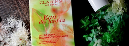 Немного ароматов весны Clarins Aroma в моей коллекции Eau des Jardins, Eau Extraordinaire, Eau Dynamisante