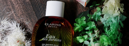 Немного ароматов весны Clarins Aroma в моей коллекции Eau des Jardins, Eau Extraordinaire, Eau Dynamisante