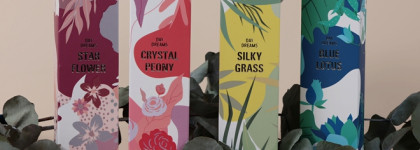 Brocard Day Dreams - Blue Lotus, Crystal Peony, Star Flower, Silky Grass