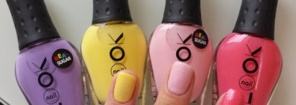 Весеннее настроение с сахарными лаками nailLOOK №31073, №31078, №31075, №3182