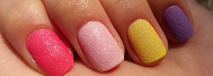 Весеннее настроение с сахарными лаками nailLOOK №31073, №31078, №31075, №3182
