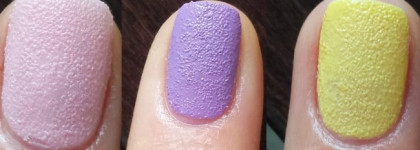 Весеннее настроение с сахарными лаками nailLOOK №31073, №31078, №31075, №3182