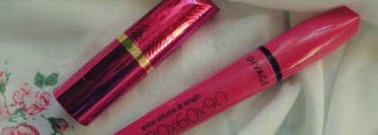 Тушь для ресниц Divage 90 60 90 и помада Rimmel colour show off lipstick #020